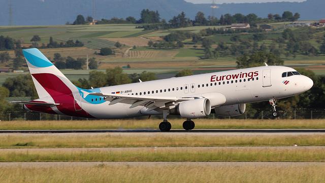 D-ABHG:Airbus A320-200:Eurowings